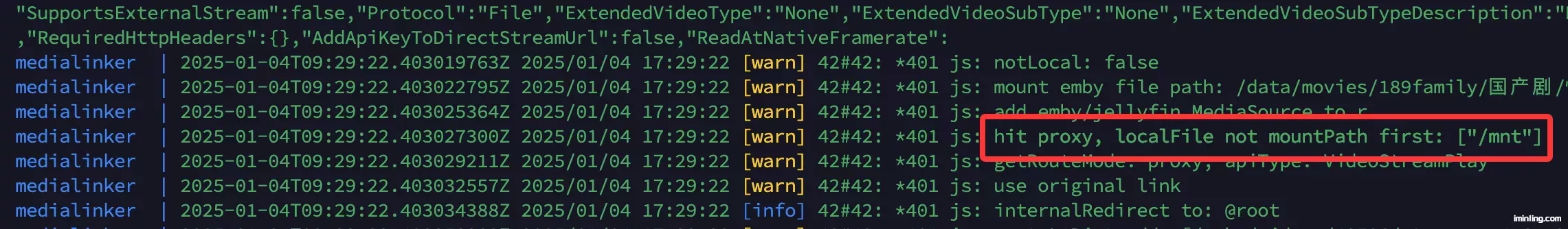 emby 302 error