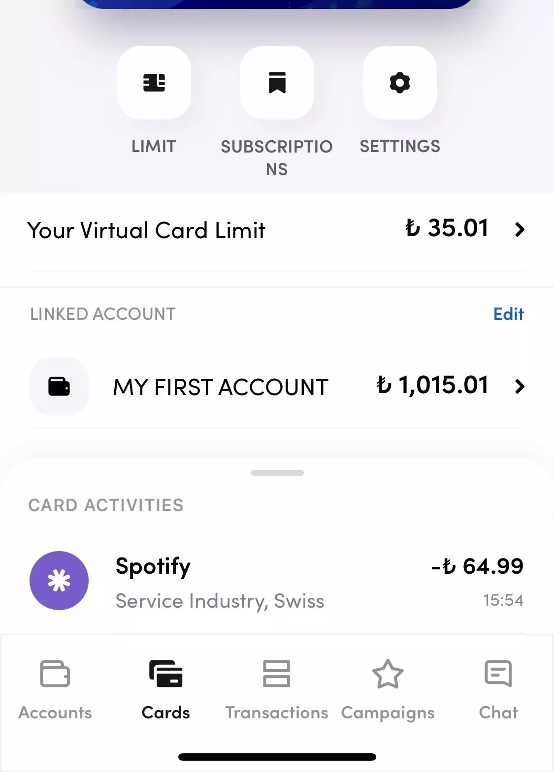 fups card